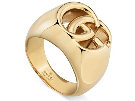 anello gucci mignolo|Anello Gucci da mignolo in argento .